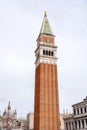 St Mark`s Campanile in Venice, Italy Royalty Free Stock Photo