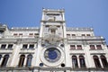 St Mark`s Clock Tower - Piazza San Marco in Venice. Venice, Vene Royalty Free Stock Photo