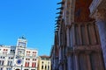 St Mark sqquare historical landmarks Venice Italy Royalty Free Stock Photo