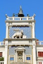 St Mark's Clocktower in Venice Royalty Free Stock Photo