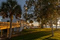 Saint Mark`s Lighthouse at Sunset