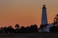 Saint Mark`s Lighthouse at Sunset