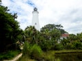 St. Mark`s Lighthouse just south of Tallahassee Royalty Free Stock Photo