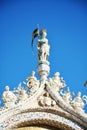 St. Mark`s Square basilica, detail, Venice, Italy Royalty Free Stock Photo