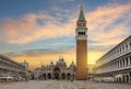 St Mark`s square in center of Venice, Italy Royalty Free Stock Photo