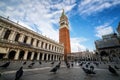 St. Mark's Square in Venice, Italy Royalty Free Stock Photo