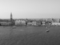 St Mark square in Venice in black and white