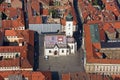 St Mark square in Zagreb, Croatia