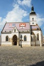 St Marks Church in Zagreb.