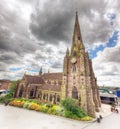 St Martin in the Bull Ring church in Birmingham, England, the UK.