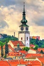 St. Martin church in Trebic, Czech Republic