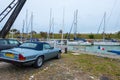 Sailboats in the harbour of Saint Martin de Re on Ile de Re island in France Royalty Free Stock Photo