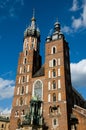 St Mary Basilica - Krakow - Poland Royalty Free Stock Photo