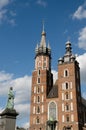 St Mary Basilica - Krakow - Poland Royalty Free Stock Photo