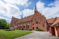 St. Mary Church former Carmelite Priory - Helsingor, Denmark Royalty Free Stock Photo