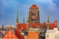 St Mary Church in Gdansk, Poland Royalty Free Stock Photo