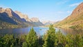 St. Mary Lake and Wild Goose Island