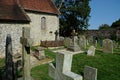 Tortington, West Sussex, UK. St Mary Magdalene Churchyard