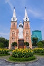 St Mary / Notre Dame Cathedral - Saigon - Vietnam Royalty Free Stock Photo