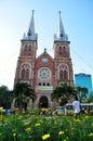 St Mary / Notre Dame Cathedral,Saigon,Vietnam Royalty Free Stock Photo