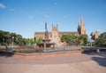 St. Mary`s Cathedral and Archibald Fountain