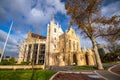 St Mary`s Cathedral in downtown Perth Royalty Free Stock Photo