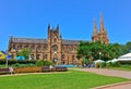 St Mary's Cathedral and Hyde Park in Sydney