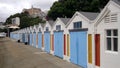 St Mary's church and the boatsheds Royalty Free Stock Photo