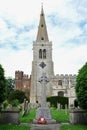 St Mary`s, Church Buckden Cambridgeshire England. Royalty Free Stock Photo