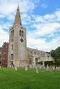 St Mary`s, Church Buckden Cambridgeshire England. Royalty Free Stock Photo