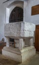 St Mary`s Church Higham Font