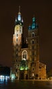 St Mary's Church in Krakow (Poland)