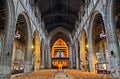 The St. Mary`s church, in Nottingham, England.