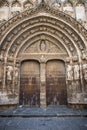St. Mary`s Church in Requena, Spain