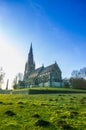 St Mary's church at Ripon, Uk