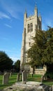 St Mary`s Church and tower St Neots Cambridgeshire