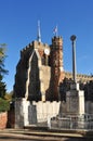 St Mary`s Church and war memorial, Hitchin