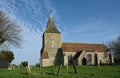 St Mary`s in the Marsh Church. Romney Marsh Kent. UK