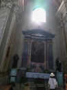 St. Mary`s Monastery in Radna, inside view 3