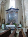 St. Mary`s Monastery in Radna, inside view 2