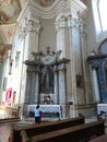 St. Mary`s Monastery in Radna, inside view 7