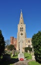 Buckden Church in Cambridgeshire Royalty Free Stock Photo