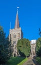 St Mary The Virgin Church Entrance and Tower Wingham Royalty Free Stock Photo