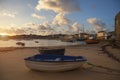 St Mary's Harbour at dawn, St Mary's, Isles of Scilly, England Royalty Free Stock Photo