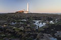 St Marys Lighthouse and Island at Whitley Bay, North Tyneside, England, UK.