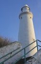 St Marys Lighthouse and Island at Whitley Bay, North Tyneside, England, UK. Royalty Free Stock Photo