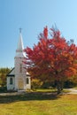 St. MatthewÃ¢â¬â¢s Episcopal Chapel in the White Mountains.Sugar Hill.New Hampshire.USA