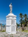 St Maurice memorial on Isle of Pines