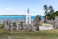 St Maurice memorial on ÃÅ½le des Pins