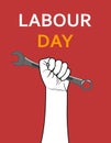 1st May Labour Day concept design background Royalty Free Stock Photo
